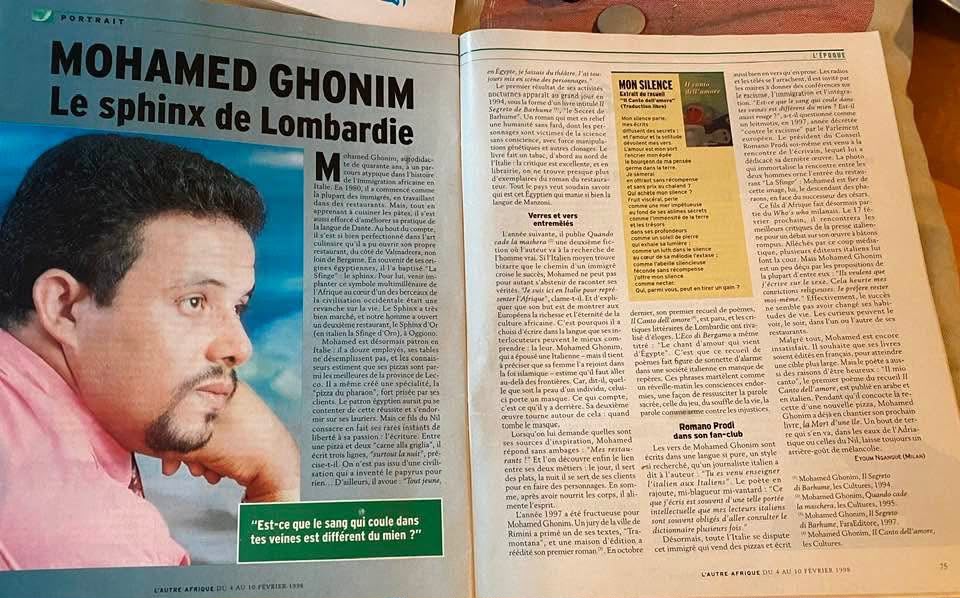 Press clipping about Ghonim Mohamed