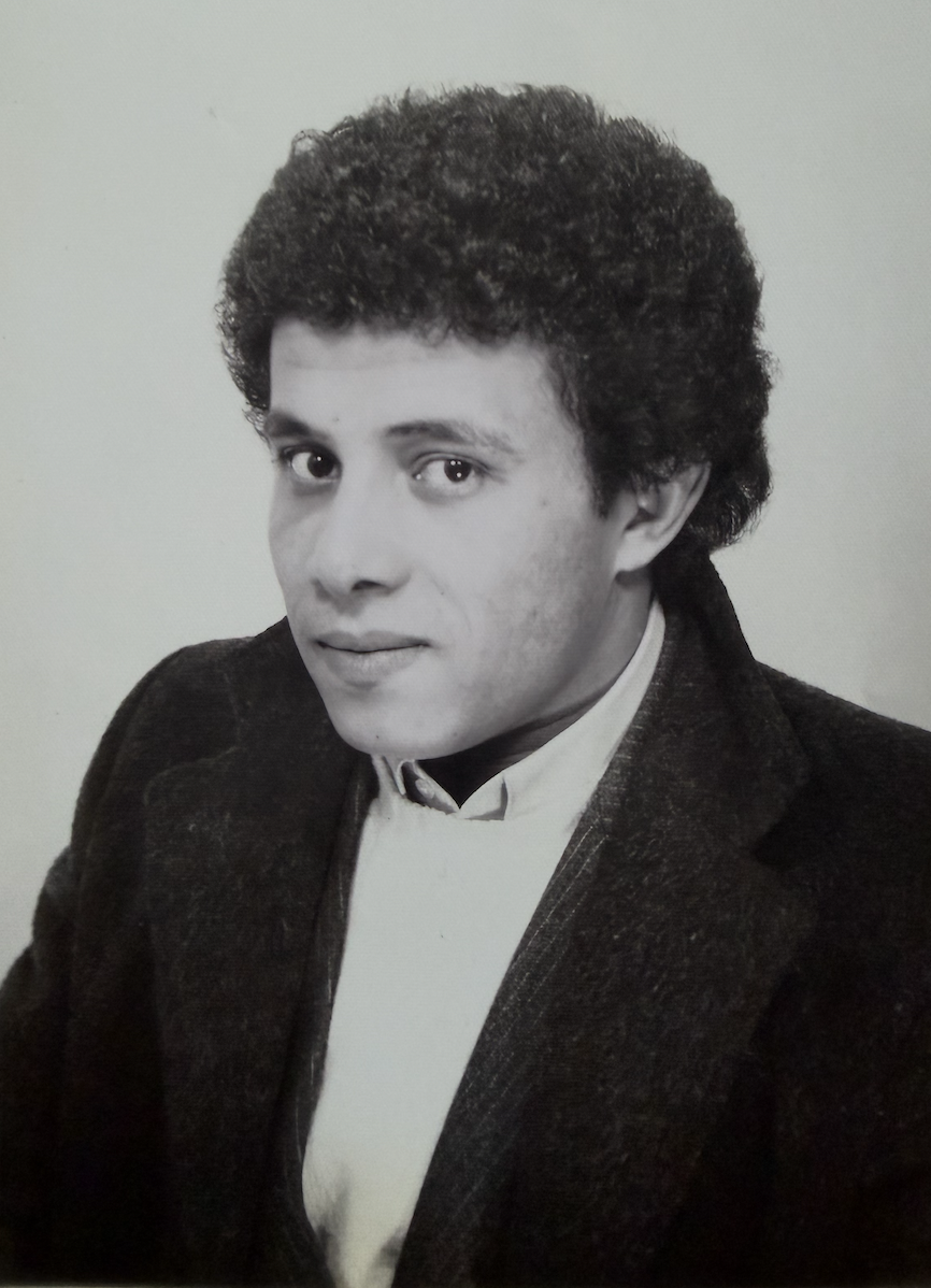 Ghonim Mohamed da giovane